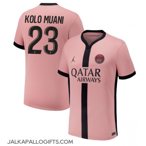 Paris Saint-Germain Randal Kolo Muani #23 Kolmaspaita 2024-25 Lyhythihainen